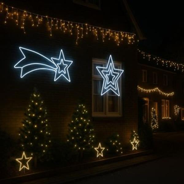 Figuras de Natal Luminosas Leds para Decoração Exterior